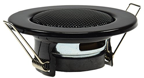 Altoparlante da incasso nero, look alogeno, Ø 8cm