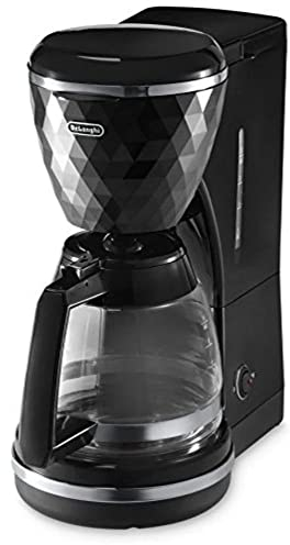 De'Longhi Brilliante Filter Coffee Maker- ICMJ210.BK, Black