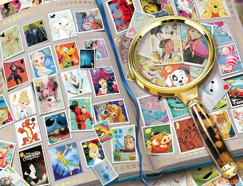 Ravensburger Disney Stamp Album 2000 Piece Jigsaw Puzzle for Adults & for Kids Age 12 Up