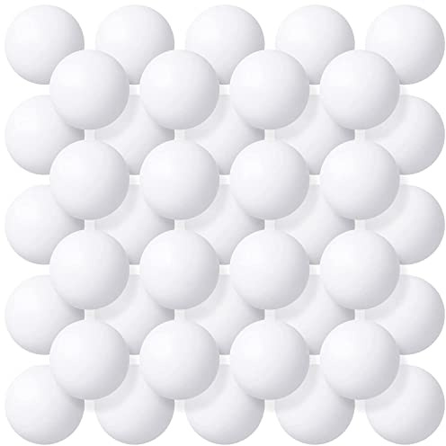LAUGHERER Confezione da 300 Palline da Ping Pong Palline da Ping Pong da 40 Mm Palline da Ping Pong Rimbalzanti Pallina da Ping Pong Intrattenimento, Bianca