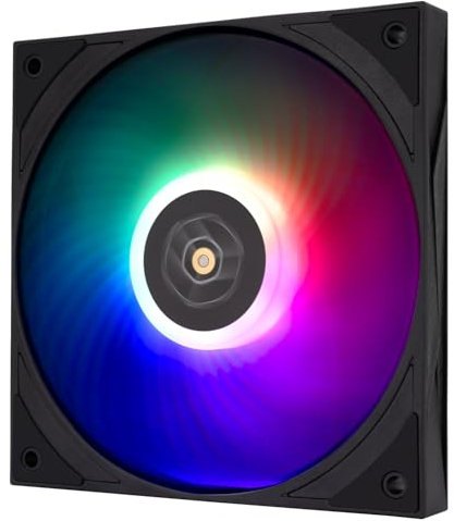 Thermalright TL-H12015B-S Thin Computer Case Fan-1900RPM, CPU Fan, 15mm Slimline Cooling Fan, 12cm CPU Cooler Fan,5V ARGB,Compatible with Desktop Heatsink Cooler and Case