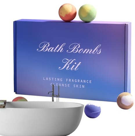 Bola de baño, 24 piezas de burbujas corporales, juego de burbujas de baño nutritivas, para bañera, baño, viajes, camping, hogar, vacaciones, spa
