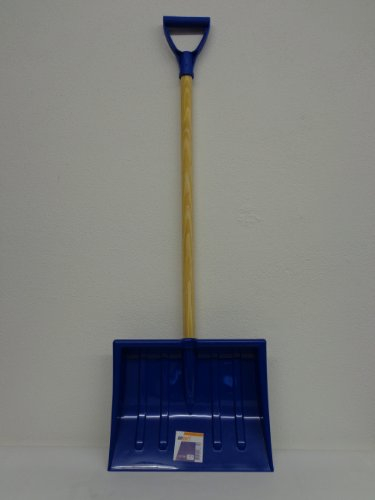 gopart Pala da neve per bambini, in plastica, in polipropilene, piatta, blu