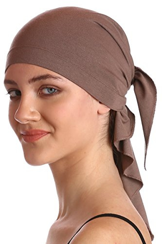 Deresina Bandana Unisex in cotone e bamboo (Mink)