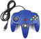 miadore Retro 64-Bit Controller N64 USB Controller Classic Joystick Gamepad Für Windows PC MAC Raspberry Pi 3 (blau)