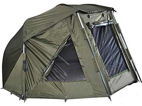 Pêche Tente par Sedco – Brolly Bivouac Tente 3500 Colonne d'eau – Colonne d'eau Fond Amovible rapide Abri à la carpe Alu Cadre Idéal pour camping pêche piquenique Park Sac de bivouac Bivouac