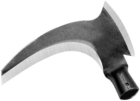 VIGAN Herramienta de guadaña para Cortar Hoz Doble de Acero de Alto manganeso, Cortar árboles de Madera, Cortar Hierba, Herramientas agrícolas, Herramienta de jardín