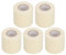 5er Pack Klimaanlagen Rohrband,Selbstverschweißendes Silikonband für Reparatur, Lsolierung & Abdichtung Von Strom, Wasser Und Luft,6 cm Breit, Rohrreparaturzubehör in Beige