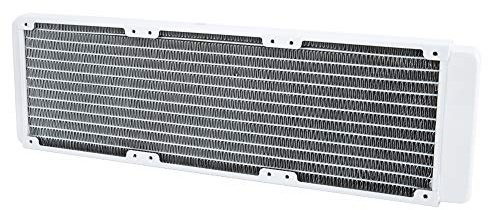 Tbest Kylare 360 ​​Mm Koppar, 360 Kylare, Vit 360 Mm, Vit Kylare, Interna komponenter, Vit Koppar PC Kylfläns, Vattenkylning Kylare 360 ​​Mm För industriella instrument