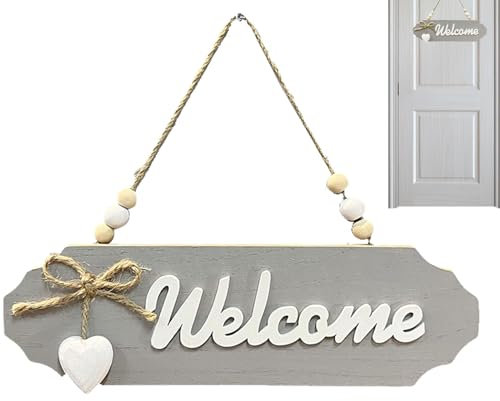 Panneau de bienvenue pour le mur, panneau de bienvenue pour l'entrée de la maison, décoration de porte d'entrée, design tableau de bienvenue, décoration murale