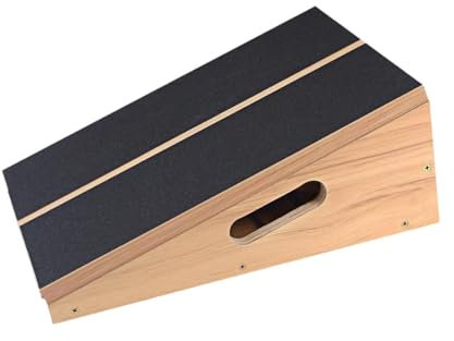 Aymzbd Tablero de Inclinación para La Ternera Que Estira La Placa Plegable de La Inclinación para La Tabla de Gimnasio en Casa