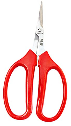 HEMOTON 3 Pièces Ciseaux De Fruits Et Légumes Sécateurs De Jardin Cisaillement De Fleurs Sécateur De Jardin Outil De Fleurs Fourche De Jardin Outil De Composition Acier Inoxydable