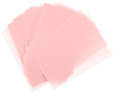 PAMINGONO Natural Facial Oil Blotting Paper 200 Sheets X 2 Sets Pink Hemp Fiber Absorbing Face Cleaning Paper for Oily Skin Oil Control Suitable for Daily Makeup and Shine Removal