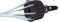 KS TOOLS 515.3100 - Expandeur de Soufflets de Cardan - Pince Pneumatique - Outillage Mécanique Professionnel - Outillage Mecanique Auto - Ecarteur Cardan de Transmission Noir
