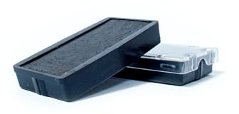 Mine Stamp Recambio de Tinta para Marcador de Ropa y Libros Compact | Tinta para Sello | Cartuchos de Tinta Textil Permanente | Resistente a Lavados | Negro
