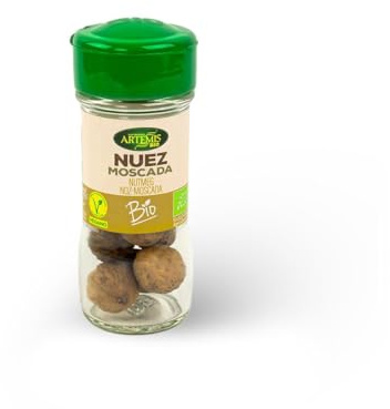 Artemisbio Tarro Nuez Moscada Eco 25 Gr Especias Y Condimentos Artemisbio 300 g