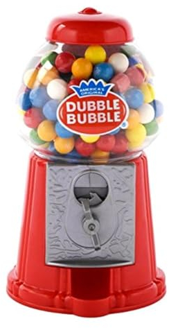 Bubble ORIGINAL Dubble. Machine Gum tirelire. + 80 GR Gumball
