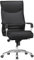 AMSTYLE Bürostuhl BIGBOSS Bezug Kunstleder Schwarz Schreibtischstuhl bis 150 kg, XXL Design Chefsessel höhenverstellbar, Drehstuhl ergonomisch mit Armlehnen & hoher Rückenlehne, Wippfunktion
