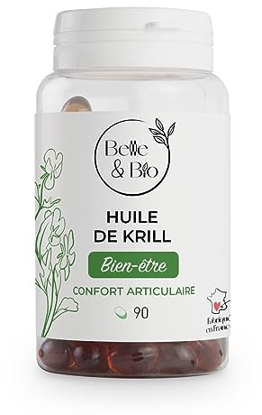 Belle&Bio Huile de Krill Articulation 500 mg/Capsule - 90 Capsules
