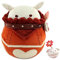 Zhongkaihua Klee Plüschfiguren, 42 cm, Q Jumpy Dumpty Anime, Cartoon, PP-Baumwolle, niedlich, weich, gefüllt, für Zuhause, Sofa, Auto, Bett, Geschenk, Sammlerstück, Geschenk