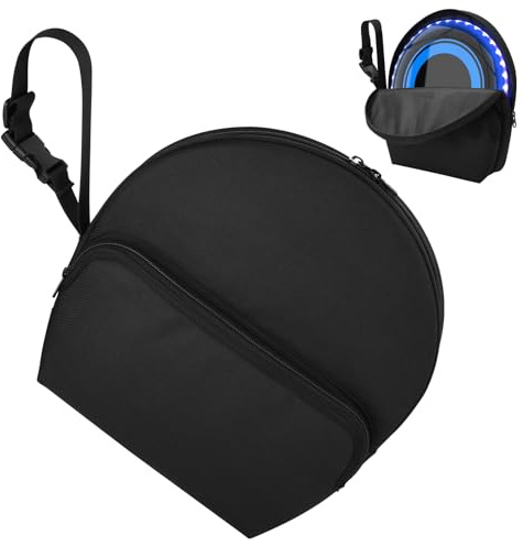 Cosmos Light Up Flying Disc Carry Bag Disc Golf Bag Compatible with Ultimate LED Flying Disc & Flying Ring for Night Game, Training, Camping - Portable Disc Bag Storage Organizer for 10.75 Sport Disc