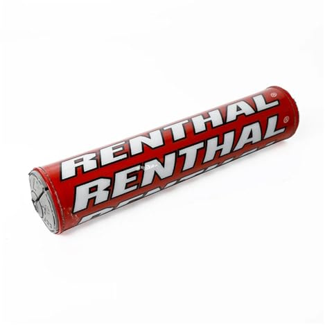 Motorcykel Renthal Pro Taper Styrkuddar Rund tvärstångsskum bröstdyna for SXF EXC CRF YZ YZF KX KXF KLX WR WRF CR(24.5cm red)