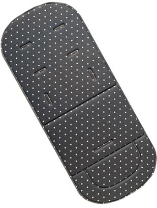Baby Sitzauflage für Kinderwagen, Baby Sitzeinlage, Baby Sitzauflage Buggy, Universal Kinderwagen Sitzauflage, Kinderwagen Einlage, Universell Einlage für Kinderwagen und Buggy, Weich,Dunkelgrau
