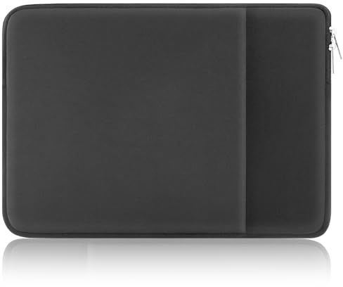 Funda Protectora para Portátil de 13-14 Pulgadas Compatible con MacBook Air/Pro, Chromebook y Otros portátiles con Bolsillo para Accesorios con Cremallera para Portátil de 13” a 14”