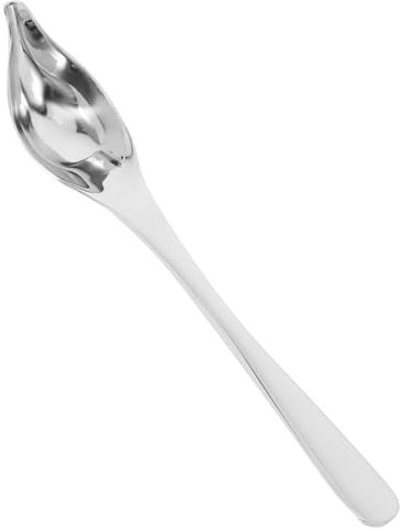 POPETPOP cucchiaio da salsa in acciaio inossidabile matita in crema fondente cucchiaio professionale cucchiaio per decorare la cucchiaio a filo acciaio inossidabile 304 Argento