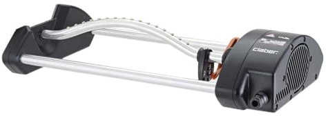 Claber 61893 8743 Compact Oscillating Sprinkler (16 Holes-Black