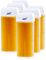 Bella Donna Honey Smooth Roll-On Warm Wax Cartridges for Hair Removal, 6 x 100ml -Gentle on Sensitive Skin