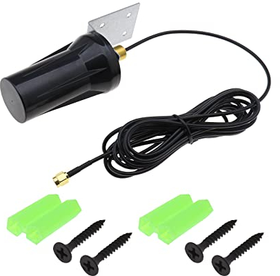 ECSiNG 4G LTE Outdoor Wall Mount Waterproof Antenna SMA Male Antenna Compatible with 4G LTE Wireless Mobile Router Hub Wireless Home Phone Hotspot Router Modem