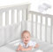 Babybett Leitplanke,Bettumrandung Nestchen,Atmungsaktiv Kinderbett Stoßstange,Bettumrandung Babybett,Atmungsaktive Bettumrandung,Rausfallschutz für Babybett,Kantenschutz Baby Babybett,Mesh Babybett