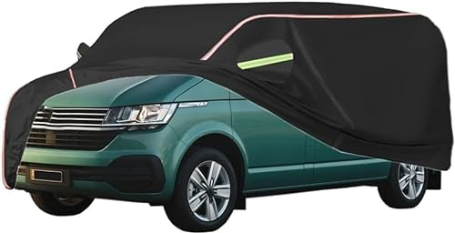 Autoabdeckung Wasserdicht für VW T3 T4 T5 T6, Outdoor Auto Abdeckplane Allwetter Wetterfeste Zubehör, Staubdicht Schutz Abdeckung