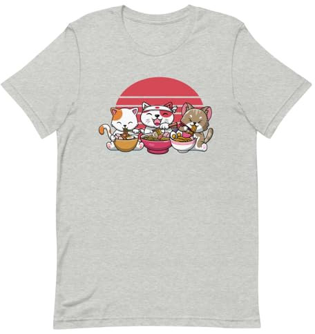 Dîner ramen amusant pour les amateurs de nouilles mignonnes, Athletic chiné, S