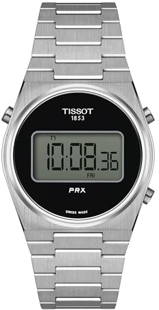 Tissot PRX Digital, Swiss Quartz, 35 mm, Black Dial, Unisex Watch