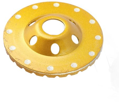 Disco de Muela Abrasiva con Segmento de Diamante Yctze de 100 Mm * 4,5 Mm con 6 Orificios para Mármol, Hormigón, Piedra - Yaluso Desbaste