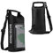 Cimvidi wasserdichte Rucksack, 2L Outdoor Umhängetasche 2-in-1 Handy wasserdichte Tasche Transparente PVC Outdoor wasserdichte Tasche für Schwimmbad Strand Skifahren Reiten Meer Angeln