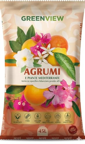 BERARDI | Substrato specifico con pomice 45L (Agrumi e piante mediterranee)
