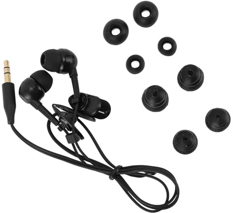 TOPINCN Auriculares a Prueba de Agua IP68, Auriculares de Natación con Cable para Actividades Subacuáticas con Fijación Segura para Hombres y Mujeres