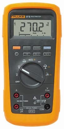 FLUKE-27II/EUR,AVG MULTIMETER, EUROPE
