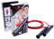 Super Jump Springseil | Individuell anpassbare Länge | Ergonomische Griffe, drehbare Köpfe | Made in Germany | Rot | PVC-Seil 280 cm
