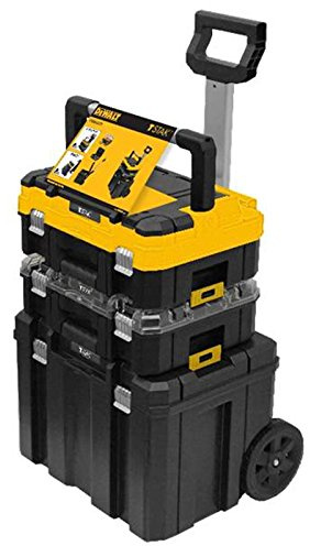 Dewalt DWST1-81049 TStak Tower Rolling Mobile Tool Storage Boxes