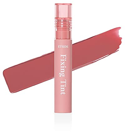 Etude House Fixing Tint #05 Midnight Mauve| Long Lasting High Pigmented Liquid Lipstick |Waterproof Lightweight Matte Finish Lip Stain| Full Coverage