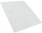 Tapis D'évier de Cuisine, HASLED Tapis D’évier, TPR Tapis D'évier en Gris, Tampon de Filtre à Eau Antidérapants Découpables pour Bain, Cuisine Jardin(12,4 × 10,4 Pouces)