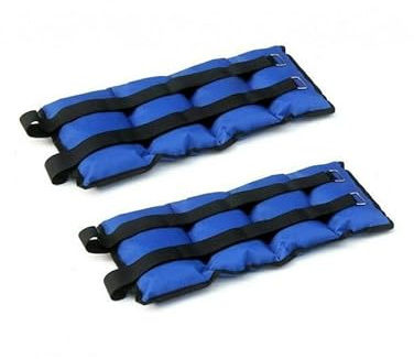 Coppia Pesi Caviglie Polsi Cavigliere Sport Arti Marziali Allenamento 2kg
