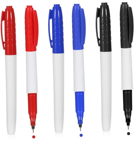Gadpiparty Marcadores de Borrado Seco 0.5Mm para Pizarra white Rotuladores Borrables Material Plástico Diseño Escolar y Oficina