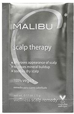 Malibu C Scalp Therapy Wellness Remedy - Scalp Care Remedy Packet to Soothe & Moisturize Dry Scalp - Restores Manageability with Vitamin C and Zinc Gluconate (1 Packet)