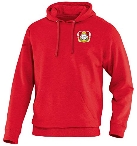 Jako Damen Bayer 04 Leverkusen Kapuzensweat Team, Rot, 36, BA6733