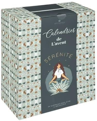 Atmosphera Créateur d'intérieur - Calendrier de l'Avent 24 Surprises Spa 35cm Vert